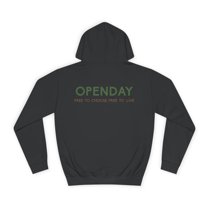 Openday - Free To Choose, Free To Live - Unisex Hooded Sweatshirt