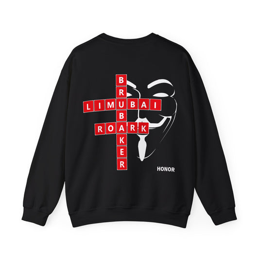 Honor - Unisex Heavy Blend™ Crewneck Sweatshirt - Black