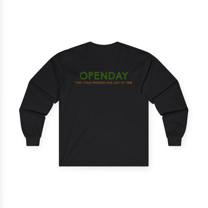 Openday - Find Your Freedom, One Day At Time - Unisex Ultra Cotton Long Sleeve Tee
