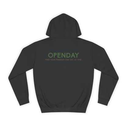 Openday - Find Your Freedom, One Day At Time - Unisex Hooded Sweatshirt