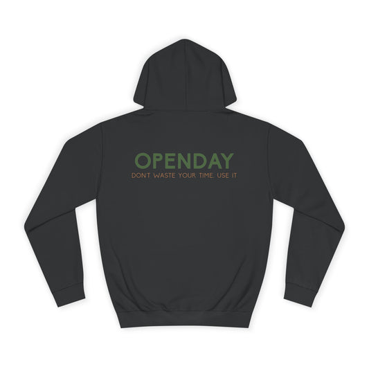 Openday - Don't Waste Yur Time, Use It - Unisex Hooded Sweatshirt