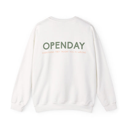 Openday - Every They Taught You Is Wrong- Unisex Heavy Blend™ Crewneck Sweatshirt