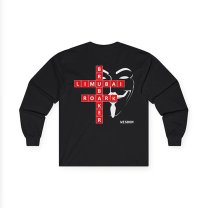 Wisdom - Unisex Ultra Cotton Long Sleeve Tee - Black
