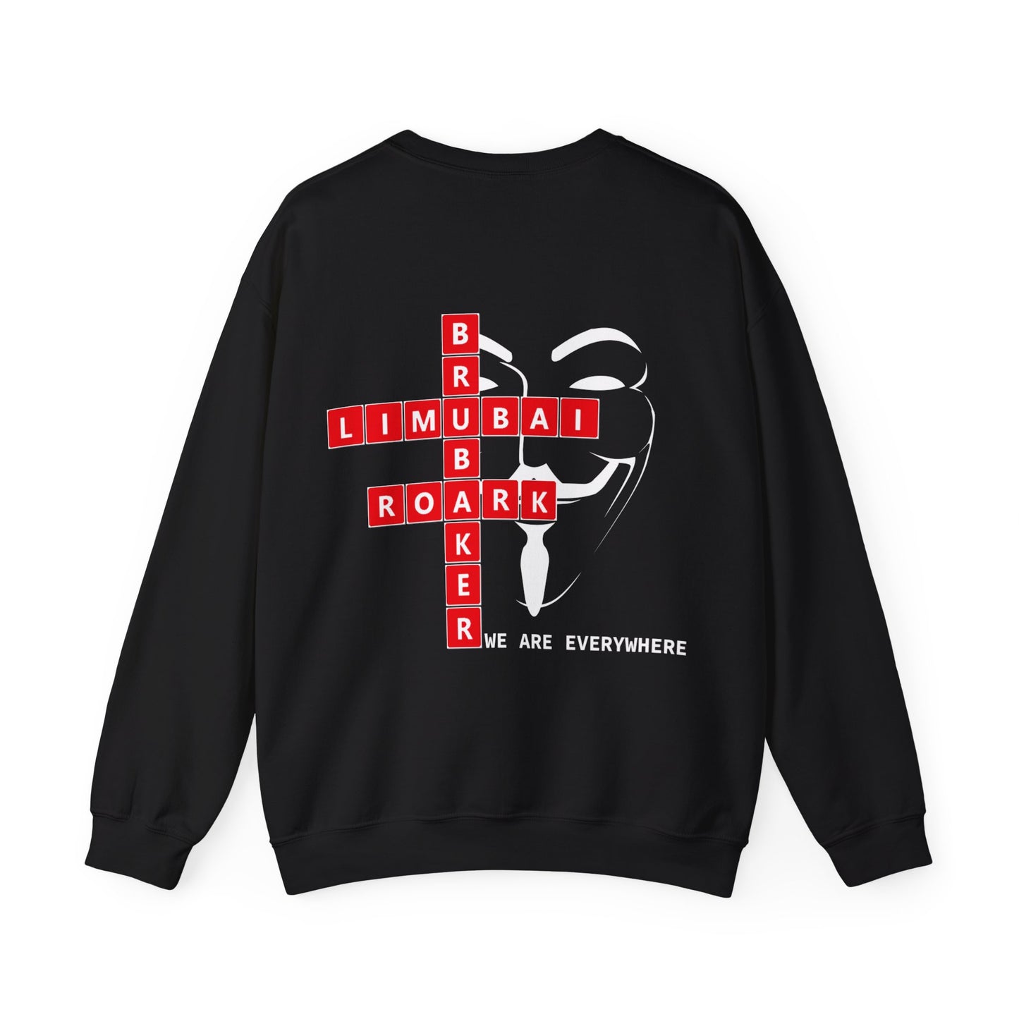 We Are Everywhere - Unisex Heavy Blend™ Crewneck Sweatshirt - Black