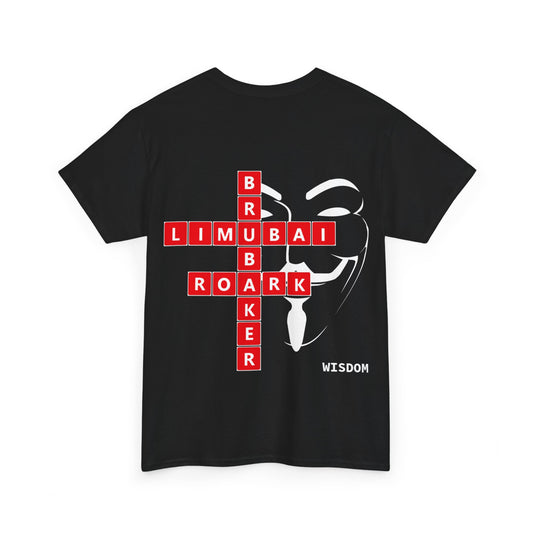 Wisdom - Unisex Heavy Cotton Tee - Black