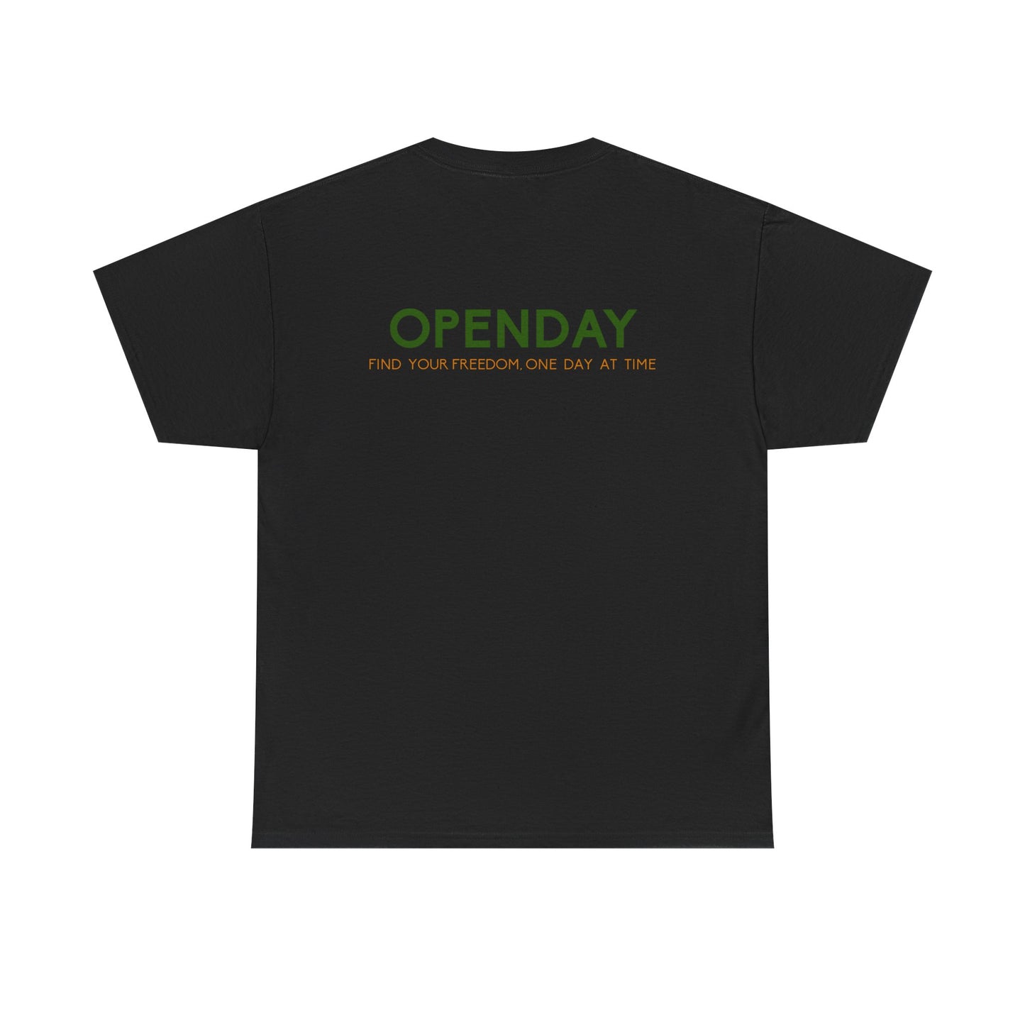 Openday - Find Your Freedom, One Day At Time - Heavy Cotton Tee