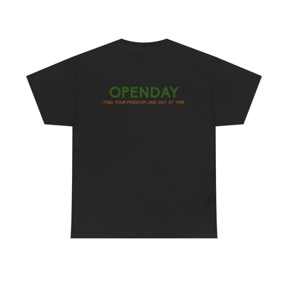 Openday - Find Your Freedom, One Day At Time - Heavy Cotton Tee