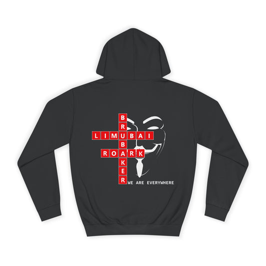 We are everywhere - Unisex Hooded Sweatshirt - Black